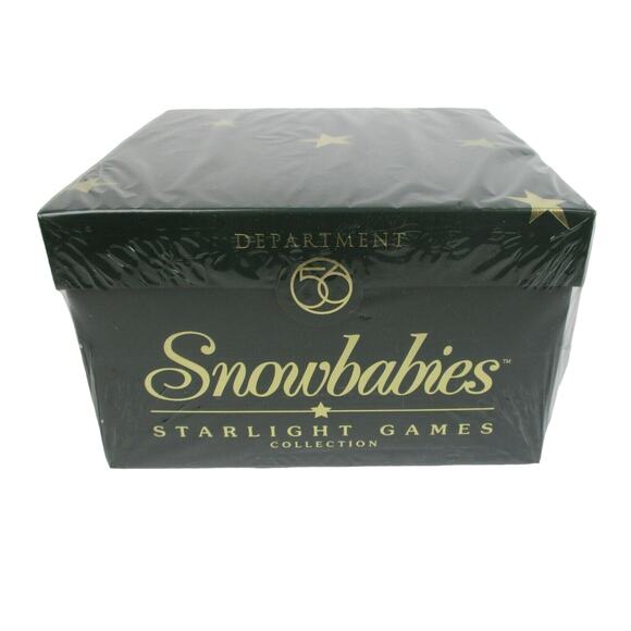 Dept. 56 Snowbabies Over The Top Starlight Games 69004 Figurine 1999 New in Box - Picture 4 of 4